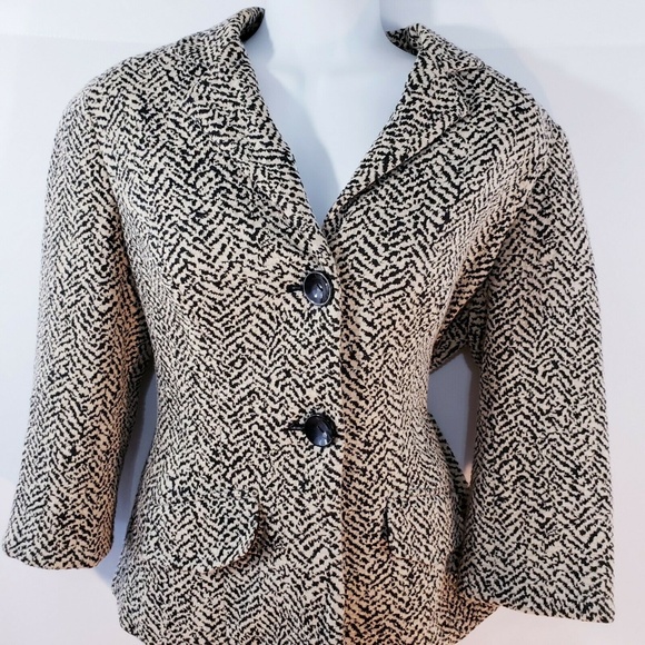 Coldwater Creek Womens Jacket Tweed Size 6 Lined I‎ - Picture 6 of 8